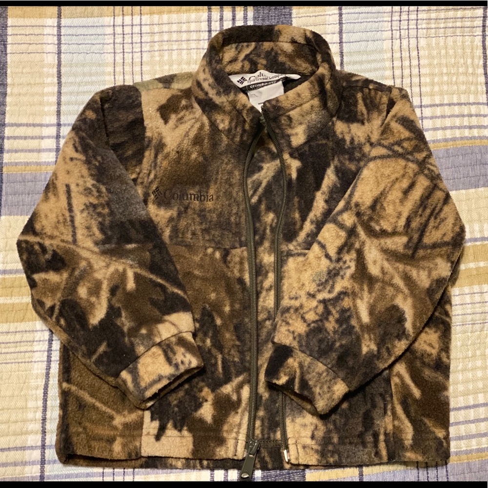 Toddler Columbia Camouflage Jacket